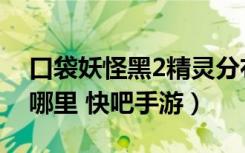 口袋妖怪黑2精灵分布（口袋妖怪黑2精灵在哪里 快吧手游）