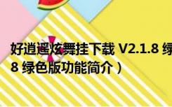 好逍遥炫舞挂下载 V2.1.8 绿色版（好逍遥炫舞挂下载 V2.1.8 绿色版功能简介）