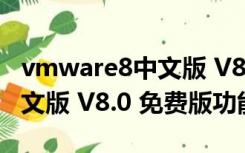 vmware8中文版 V8.0 免费版（vmware8中文版 V8.0 免费版功能简介）