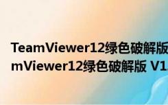 TeamViewer12绿色破解版 V12.1.6851 免激活码版（TeamViewer12绿色破解版 V12.1.6851 免激活码版功能简介）