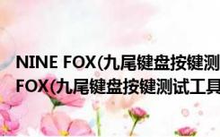 NINE FOX(九尾键盘按键测试工具) V1.0.8 官方版（NINE FOX(九尾键盘按键测试工具) V1.0.8 官方版功能简介）