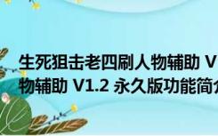 生死狙击老四刷人物辅助 V1.2 永久版（生死狙击老四刷人物辅助 V1.2 永久版功能简介）