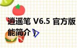 逍遥笔 V6.5 官方版（逍遥笔 V6.5 官方版功能简介）